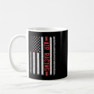 Luftrennende Amerikanische Flagge 4. Juli Racer Ne Kaffeetasse