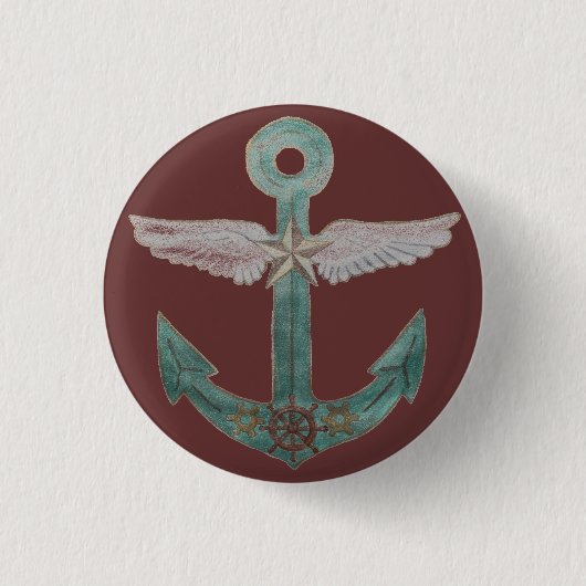 Luftschiff-Anker Button (Vorderseite)
