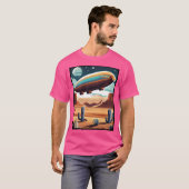 Luftschiff Aurora April 1897 T-Shirt (Vorne ganz)