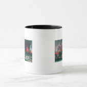 Luftschiff aus Ablaze während des Feuers 1906 Tasse (Zentrum)