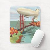 Luftschiff Blimp Mousepad (Mit Mouse)