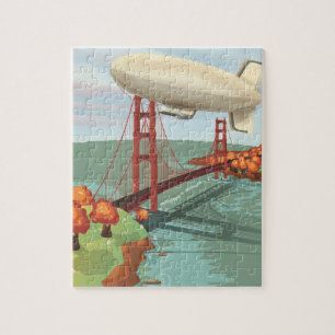 Luftschiff Blimp Puzzle