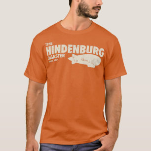 Luftschiff Blimp starre den Hindenburg-Desaster T-Shirt