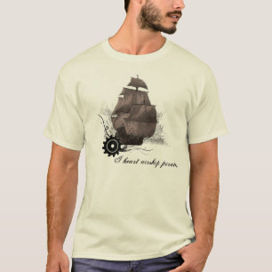 Luftschiff des Herzens I kapert steampunk t'shirt T-Shirt