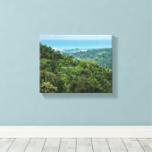 Luftschiff des Puerto rico el yunque Leinwanddruck (Insitu (Holzboden))