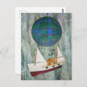 Luftschiff Ferguson Postkarte (Vorne/Hinten)