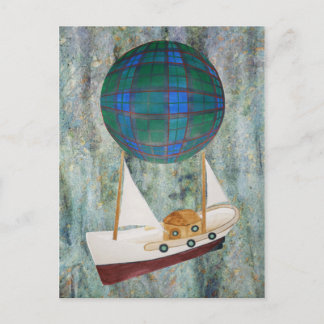 Luftschiff Ferguson Postkarte