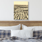 Luftschiff-Foto Leinwanddruck (Insitu (Schlafzimmer))