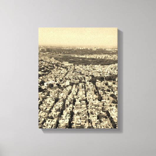 Luftschiff-Foto Leinwanddruck (Vorderseite)