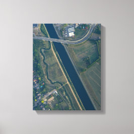 Luftschiff-Foto Leinwanddruck