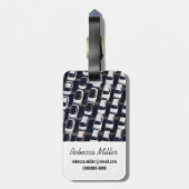 Luftschiff Gepäckanhänger (Rückseite vertikal)