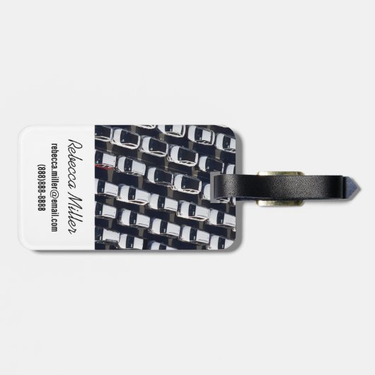 Luftschiff Gepäckanhänger (Rückseite horizontal)