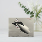 Luftschiff "Hamburg" Postkarte (Stehend Vorderseite)