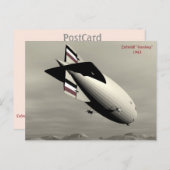 Luftschiff "Hamburg" Postkarte (Vorne/Hinten)