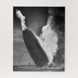 Luftschiff Hindenburg Unglück um 1937 Puzzle