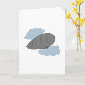 Luftschiff Karte (Gelbe Blume)