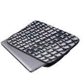 Luftschiff Laptopschutzhülle (Vorne Knopf)