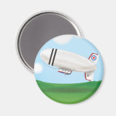 Luftschiff Magnet (Vorderseite/Rückseite)
