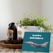 Luftschiff-Pilot von Birthday Jet Fighter Karte