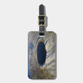 Luftschiff Pingualuit Krater, Quebec, Kanada. Gepäckanhänger (Vorderseite vertikal)