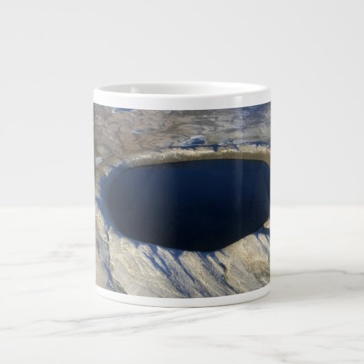 Luftschiff Pingualuit Krater, Quebec, Kanada. Jumbo-Tasse (Vorderseite)