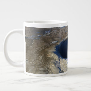 Luftschiff Pingualuit Krater, Quebec, Kanada. Jumbo-Tasse