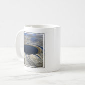 Luftschiff Pingualuit Krater, Quebec, Kanada. Kaffeetasse (Vorderseite Links)