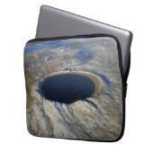 Luftschiff Pingualuit Krater, Quebec, Kanada. Laptopschutzhülle (Vorderseite Links)