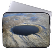 Luftschiff Pingualuit Krater, Quebec, Kanada. Laptopschutzhülle (Vorderseite)