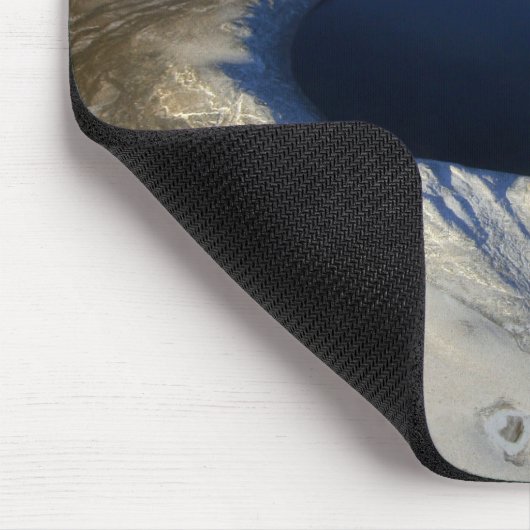 Luftschiff Pingualuit Krater, Quebec, Kanada. Mousepad (Ecke)