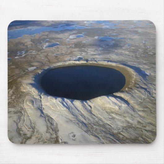 Luftschiff Pingualuit Krater, Quebec, Kanada. Mousepad (Vorne)