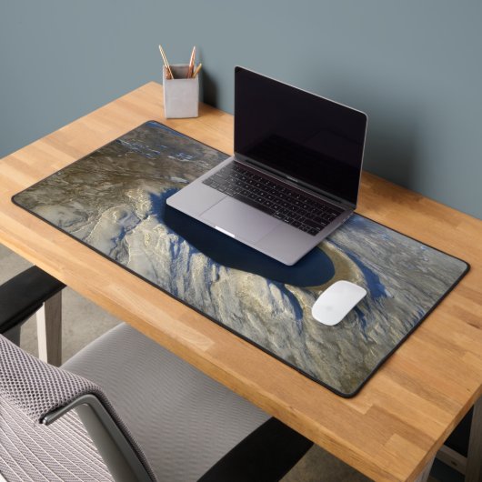 Luftschiff Pingualuit Krater, Quebec, Kanada. Schreibtischunterlage (Büro 2)