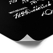 Luftschiff Steampunk Patent Poster (Ecke)