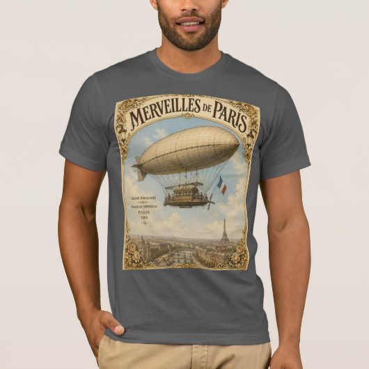 Luftschiff  T-Shirt (Vorderseite)