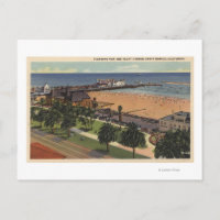 Luftschiff und Yachthafen