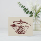 Luftschraube Postkarte (Stehend Vorderseite)