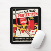 Luftschutz Mousepad (Mit Mouse)