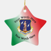 Luftschutzschild Keramikornament (Vorne)