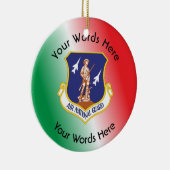 Luftschutzschild Keramikornament (Rechts)