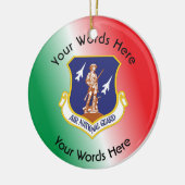 Luftschutzschild Keramikornament (Links)