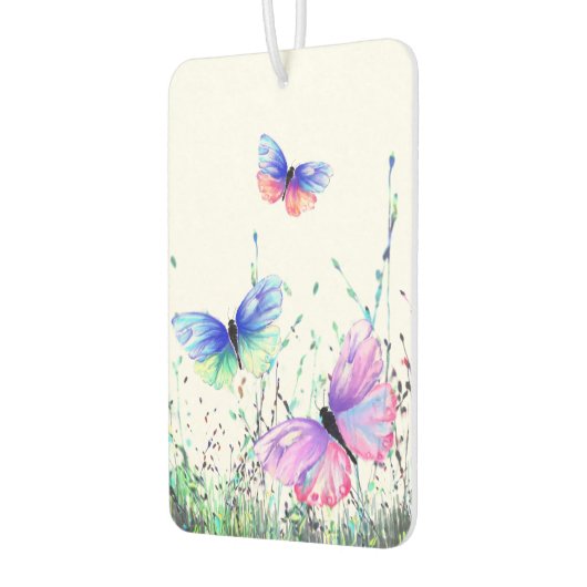 Luftschutzwürmer im Frühjahr fliegen in der Natur Autolufterfrischer (Links)