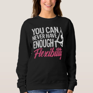 Luftseide Artist Man Kann Nie Genug Fl Sweatshirt