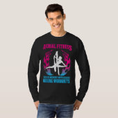 Luftseide für Lufttänzer Seidenluftakrobat Luft T-Shirt (Vorne ganz)