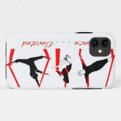 Luftseide-Tanz erhöhter iPhone 5 Fall Case-Mate iPhone Hülle (Rückseite (Horizontal))