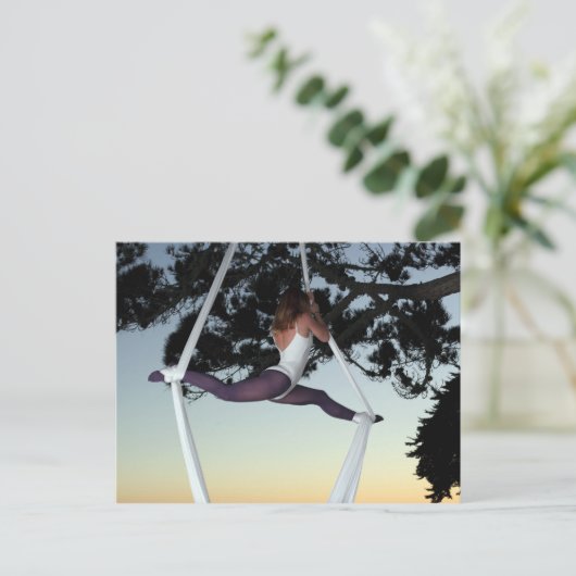 Luftseiden Postkarte (Stehend Vorderseite)