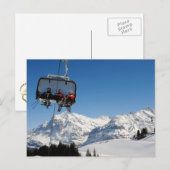 Luftseilbahn in der Jungfrau Region Postkarte (Vorne/Hinten)