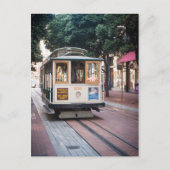 Luftseilbahn von San Francisco Postkarte (Vorderseite)