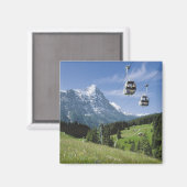 Luftseilbahnen in der Nähe der Jungfrau Magnet (Vorderseite/Rückseite)