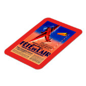 Luftshow mit Haryse Hilsz Werbeposte Magnet (Linke Seite)