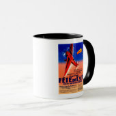 Luftshow mit Haryse Hilsz Werbeposte Tasse (VorderseiteRechts)